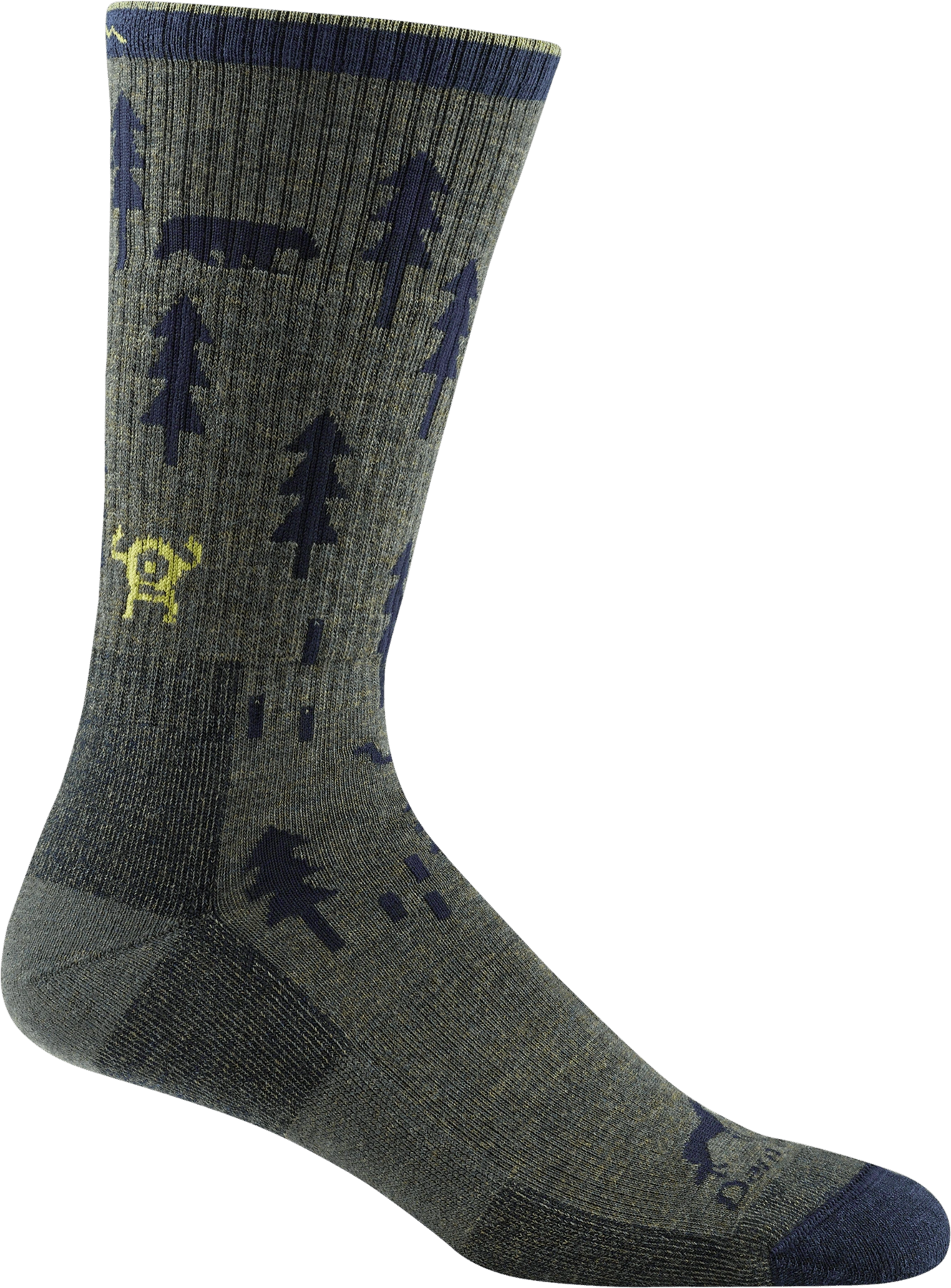 ABC Boots: Your Feet's New Best Friend. Midweight Cushioned Socks #1964. Comfort Meets Adventure.